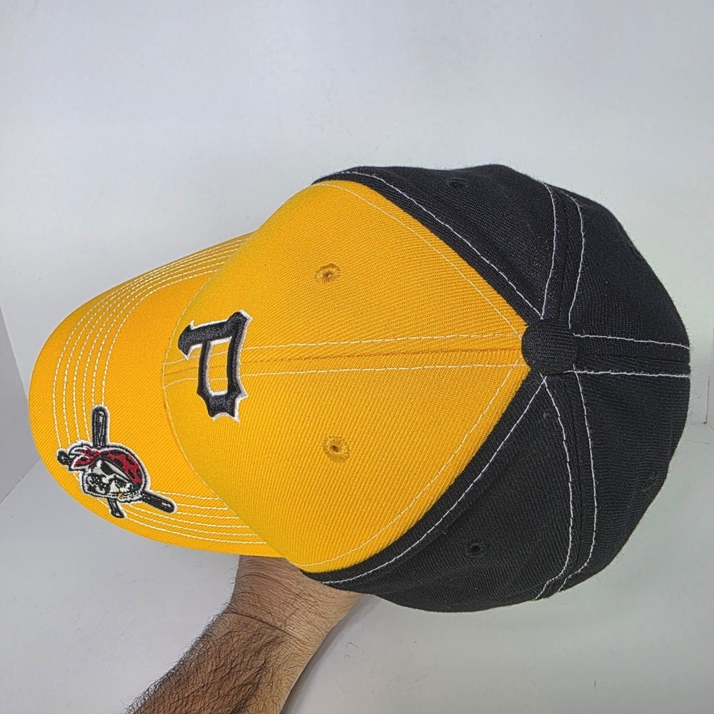 Fan Favorite Pittsburgh Pirates MLB Hat Yellow Black Adjustable Baseball Cap - Picture 9 of 15